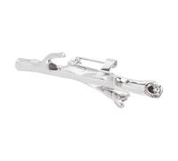 Gatuida Silver Alloy Flower Vase Brooch Pin Branch Shaped Design, Allergy-free and Comfortable, for Weddings Or Outfit, Unique Creative Artistry Accessory for Women