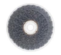 Gatuida Silver Glossy Five-Pointed Star Christmas Ribbon 15m Roll, DIY Xmas Decoration Accessory for Wreaths, Garland Supplies and Wrapping