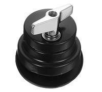 Gatuida Silver Plated Iron Tom Drum Mount Bracket Replacement Floor Tom Leg Clamp for Drum Compatible with Various Brands