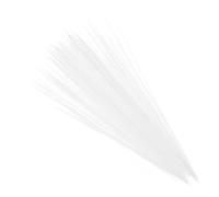 Gatuida Simulated Animal Whiskers for Crafting 0.18mm White Pointed Handmade Cat and Fox Whiskers Approx 250 Pieces for Needle Felting and Puppet Making for Home and Office Decor