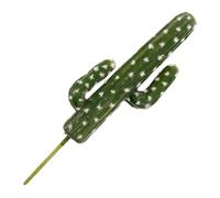 Gatuida Simulation Cactus Large Green Fake Plant for Aquarium Garden DIY Micro Landscape Decoration Realistic Artificial Cactus for Terrariums Fairy Gardens and Home Decor