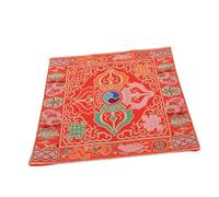 Gatuida Singing Bowl Slip Mat Religious Sound Bowl Pad for Meditation Products Cushion Mandala Design for Yoga Cushion Meditation Use