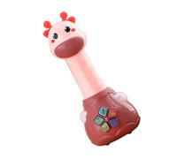 Gatuida Singing Microphone with Music Soft Recording Educational Microphone for Early Learning Musical Material Random Color
