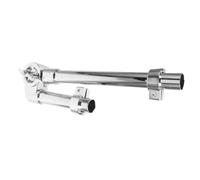 Gatuida Single Arm Tom Drum Mount Stand Adjustable Height Compatible Percussion Instruments Sturdy Metal Bracket for Drum Rack and Hardware