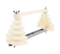 Gatuida Single Phase with Locating Pins and Smooth Arc Transitions Coil Wire Winding Mold 6 Layer Plastic and Steel Modular Adjustable Winding Frame for Electric Motor Repair Suitable