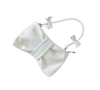 Gatuida Single Shoulder Pearl Purse for Women Fashionable Under the Arm Bag Lightweight Casual Accessory for Shopping Beach Parties Outdoor Picnics Elegant Simple Design