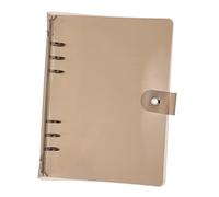Gatuida Six Loose Leaf Notebook Cover Protective Binder Case for Travel Journals Creative Writing Sketching Portable Organizer with Easy Open Clip