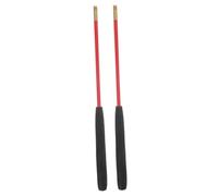 Gatuida Slip Handle Chinese Diabolo Sticks Lightweight Solid Fiberglass with Copper Tips and Design for Outdoor Indoor Creative Play and Trick Performance Replacement