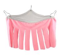 Gatuida Small Animal Hammock Hideout for Hamsters Guinea Pigs and Rabbits Forest Hut Design Corner Bed and Pet Hideaway Comfortable Habitat Decor with Machine Washable Soft