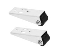 Gatuida Small Galvanized Side Mount Caster Wheel 2pcs for Barn Door Stable Performance Roller Versatile Sliding Gate Replacement