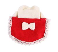 Gatuida Small Pet Vest for Hamsters and Small Animals Breathable Sleeveless Outfit with Bow Embellishment Cute Squirrel Rabbit Clothes Easy to Wear and Attractive