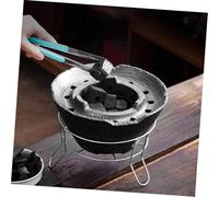 Gatuida Smokeless Portable Bamboo Charcoal Small for Outdoor Bbq Grilling Fire Pit Heating for Camping Picnics and Portable Barbecue Use