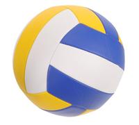 Gatuida Soft Indoor Volleyball Training Ball Thick Machine-stitched Practice Volleyball for Adults and Teens Standard for School and Sports Match Use Suitable for Indoor and Outdoor Play