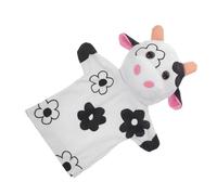 Gatuida Soft Plush Cow Hand Puppet for Interactive Farm Animal for Storytelling Pretend Play Language Development and Preschool Classroom Activities