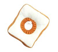 Gatuida Soft Toast Bread Pet Collar for Cats Creative Neck Comfortable for Lb Cats Bright Color Protective for Post Surgery Healing and Daily Wear