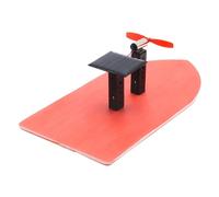 Gatuida Solar Powered Boat Assembly Kit for DIY Stem Science Experiment Model No Battery Required Educational Physics Craft to Enhance Creativity and Motor Skills