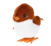 Gatuida Sparrow Wind Up Plush Clockwork Animal with Bright Colors and Soft Texture for Motor Skill Development and Active Play Interactive