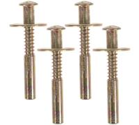 Gatuida Spring Pin Latches 4Pcs Mini Crib Bed Fastening Fittings Sturdy Spring Loaded Mechanism for Nursery Accessories