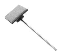 Gatuida Square Flat Bottom Felt Beater for Kick Drum Pedal Replacement Drum Percussion Instrument Accessory Use