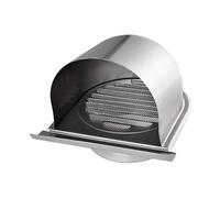 Gatuida Stainless Steel Chimney Vent Cap Durable Rainproof Roof Cover with Breathable Funnel Design Easy to Install Outdoor Air Vent Protection for Chimneys and Exhausts