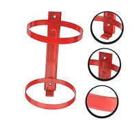 Gatuida Stainless Steel Fire Extinguisher Mounting Bracket Wall Hanger Rack for Extinguishers with Screws Included for Secure Wall Fixing