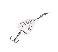 Gatuida Stainless Steel Fish Hook Guitar Pick Bait with Triple Hooks Creative More Than You Love Fishing for Outdoor Fishing Tackle Accessories