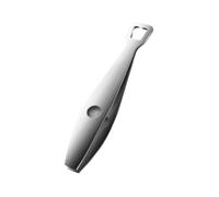 Gatuida Stainless Steel Hair Removal Tweezer Manual Tool for Fish Bone and Chicken Removal Kitchen Use Silver