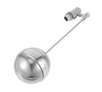 Gatuida Stainless Steel Tank Float Ball Valve Automatic Water Shut Off Valve for Water Level Control in Aquariums Ponds and Towers with Quick Response Flow Sensor