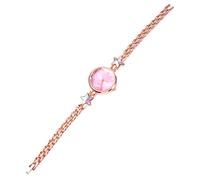 Gatuida Star Shaped Women Wrist Watch with Precise Quartz Movement and Waterproof Feature, Pink Delicate Design as A Birthday Gift for Female Friends
