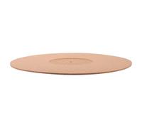 Gatuida Static Cork Turntable Mat Φmm Shock Absorbing Vinyl Record Slip Pad for Home Recorders Lightweight Protective Pad Reduces Vibration and Scratches Easy to Install and Transport