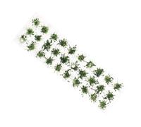 Gatuida Static Grass Tuft Model Miniature Bushy Lowland Shrubs for DIY Sand Table Railway Landscape Realistic Simulated Grass Cluster Decoration for Train Layouts and Architecture Lawn