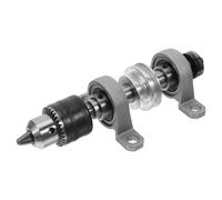 Gatuida Steel Woodworking Spindle Chuck for Bench Saw with Clamping Range 1.5-13mm, Providing Stability and Quick Maintenance for Professional Woodcutting Tasks