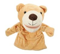 Gatuida Storytelling Bear Hand Puppet Lightweight Open Mouth Animal Finger Puppet for Interactive Educational Playtime and Bedtime Stories