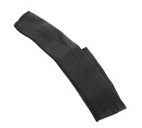 Gatuida Stroller Handlebar Cover Black Pu Leather with Zipper Closure Universal Fit Replacement Protective Handle Sleeve Easy Installation for Baby Stroller Handlebar for Parents