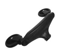 Gatuida Stroller Replacement Wheels Set with Enlarged Pu Front and Rear Brake Casters, Stroller Parts Compatible with Most Pushchairs for Easy Rolling and Secure Stop