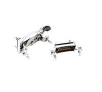 Gatuida Sturdy Snare Drum Metal Regulator Throw Off and Butt End Anti-Rust Drum Wire Regulator for Home Use