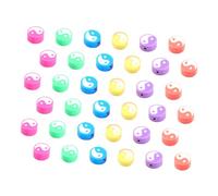 Gatuida Tai Chi Flat Polymer Clay Beads for Jewelry Making Loose Beads for DIY Bracelets Necklaces and Craft Accessories