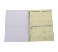 Gatuida Telephone Message Notepad Spiral Bound A4 2-part Carbonless