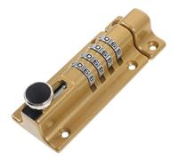 Gatuida Theft Combination Door Latch Lock Sturdy Slide Bolt for Wooden Gates and Fence Security Rust Resistant Outdoor Password Lock for Home Protection