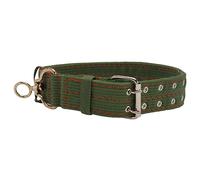 Gatuida Thickened Canvas Livestock Safety Collar Adjustable Double Row Design for Sheep Horse Cattle Ox Animal Husbandry Traction Neck Strap Material