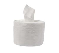 Gatuida Thickened Pure Cotton Disposable Face Towel with Pearl Stripe Texture Soft Absorbent Facial Cotton Tissue for Travel Home Hotel Use Dual Wet and Dry Cleaning Wipes