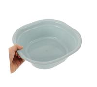 Gatuida Thickened Square Plastic Wash Basin Durable Multipurpose Washing Bowl for Kitchen Bottle Dishpan Portable Pedicure Feet Tub Space Saving Sturdy Sink for Home Use