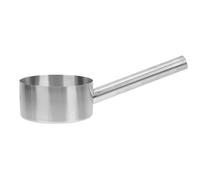 Gatuida Thickened Stainless Steel Water Ladle Kitchen Accessory Long Handle Water Scoop for Cooking Stirring and Watering Plants Easy to Clean and Deformation Resistant