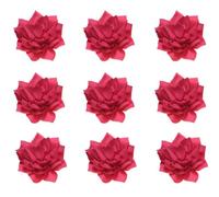 Gatuida Ties Holidays Ribbon 13pcs Rose Flower Adjustable with Neckties Dog Design Comfortable Decoration Bow Accessories Random Color for Pet Walking Pets