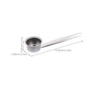 Gatuida Tinplate Candle Snuffer Extinguisher with Flame Control Handle Heat Resistant Fire Cover for Wick Extinguishing Household Tool to Prevent Smoldering