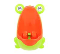Gatuida Toddler Urinal for Boys Light Green Plastic Potty with Cartoon Frog Design Multi-use Standing Potty that Can be Hung the Wall