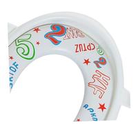 Gatuida Toilet Seat with Armrests and Cushion Anti-Skid Potty Training Seat for Easy Installation and Cleaning Toilet Trainer Ring for Independent Use White