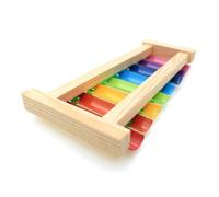 Gatuida Tones Wooden Knock Piano Enlightenment Musical for Vibrant Super Skateboard Design Early Childhood Education Music Aid for Musical Development