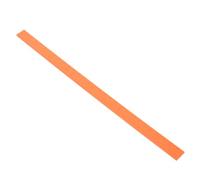 Gatuida Tool and Learning Tasks School Measurement to Back Ruler Braille Measuring Ruler Pp Orange Blind for Visually Impaired Students and Blind Users