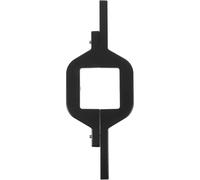 Gatuida Trailer Tow Hitch Mount Bracket Mounting Holder for Dual LED Backup Reverse Search Lights Off Road Truck SUV Trailer Rear Lighting Black